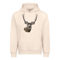 Sandshell Mule Buck Deer Head Urban Hoodie - LillyAllenDesigns