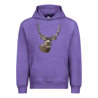 Tulip Mule Buck Deer Head Urban Hoodie - LillyAllenDesigns