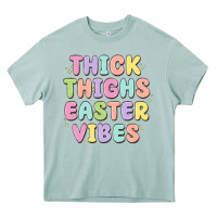 Arona thicks thighs easter vibes Heavy Core Tee - MaliasSmallBusiness