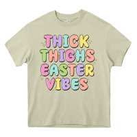 Mossy thicks thighs easter vibes Heavy Core Tee - MaliasSmallBusiness