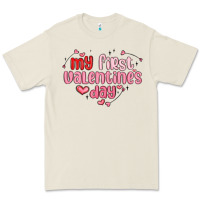 Bone my first valentines day Premium Tee - MaliasSmallBusiness