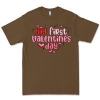 Cacao my first valentines day Premium Tee - MaliasSmallBusiness