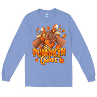 Colony Blue Pumpkin queen Fall black girl sneakers Long Sleeve Tee - RanaPortraitStore