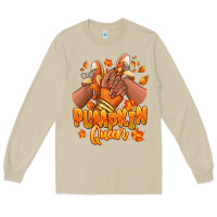 Mushroom Pumpkin queen Fall black girl sneakers Long Sleeve Tee - RanaPortraitStore