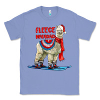 Colony Blue Fleece Navidad Alpaca Classic Tee - LillyAllenDesigns