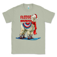 Matcha Fleece Navidad Alpaca Classic Tee - LillyAllenDesigns