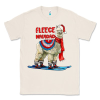 Natural Fleece Navidad Alpaca Classic Tee - LillyAllenDesigns