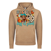 Vintage Coffee holy cow 100 days of school Vintage Hoodie - Artiststas
