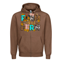 Chestnut farm sweet farm western  olivia Zipper Hoodie - OliviaCreatesArt