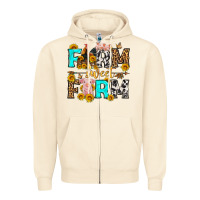 Sandshell farm sweet farm western  olivia Zipper Hoodie - OliviaCreatesArt