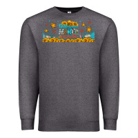 Charcoal Heather difference maker teacher life libbey glass Premium Sweatshirt - BundleAndBundleShop
