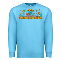 Ocean Blue difference maker teacher life libbey glass Premium Sweatshirt - BundleAndBundleShop