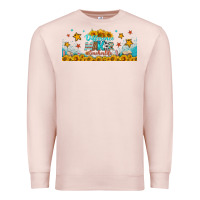 Pale Pink difference maker teacher life libbey glass Premium Sweatshirt - BundleAndBundleShop