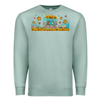 Seafoam difference maker teacher life libbey glass Premium Sweatshirt - BundleAndBundleShop
