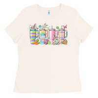 Bone retro groovy easter Ladies Tee - MaliasSmallBusiness