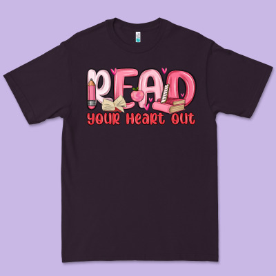 Read Your Heart Out Premium Tee Designed By Maliassmallbusiness