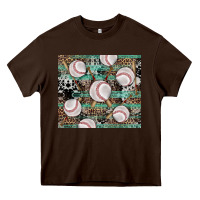 Chocolate Brown western baseball tumbler Heavy Core Tee - AdoDesignShop