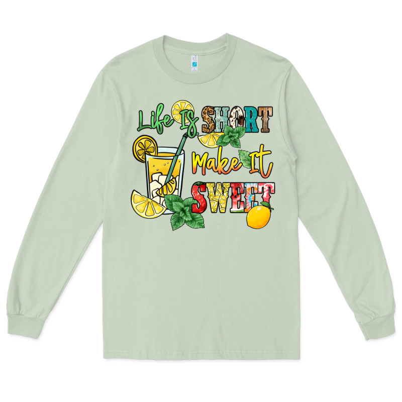 Life Is  Make It Sweet Long Sleeve Tee by NancyCooperArtShop | Teevron