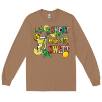 Toasted Coconut life is  make it sweet Long Sleeve Tee - NancyCooperArtShop