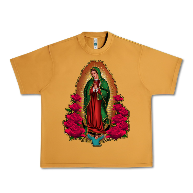 Our Lady Of Guadalupe Urban Heavy Tee by Jasminsmagicworld | Teevron