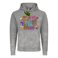 Cloud Rock 100 days of doing teacher stuff Vintage Hoodie - Artiststas