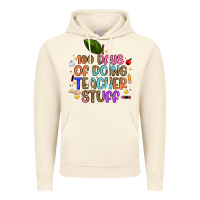 Vintage Artic 100 days of doing teacher stuff Vintage Hoodie - Artiststas