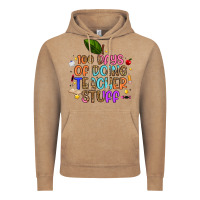 100 Days Of Doing Teacher Stuff Vintage Hoodie | Teevron