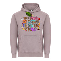 Vintage Zinc 100 days of doing teacher stuff Vintage Hoodie - Artiststas