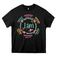 Black i am inspiration Heavy Core Tee - MaliasSmallBusiness