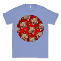 Colony Blue christmas pig Classic Tee - LillyAllenDesigns