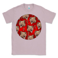 Lilac christmas pig Classic Tee - LillyAllenDesigns