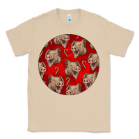 Mushroom christmas pig Classic Tee - LillyAllenDesigns