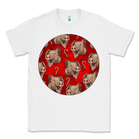 White christmas pig Classic Tee - LillyAllenDesigns