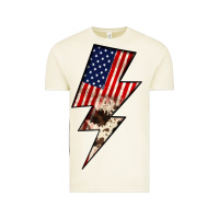 Vintage Arctic Lightning Bolt Vintage Tee - JahusDesignShop