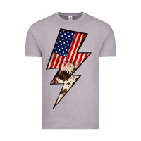 Vintage Zinc Lightning Bolt Vintage Tee - JahusDesignShop