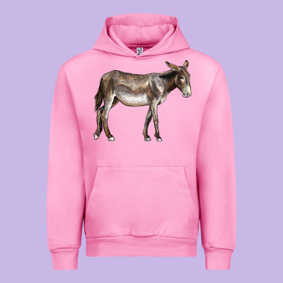 American Mammoth Jackstock Donkey Urban Hoodie Designed By Lillyallendesigns