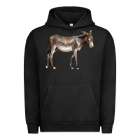 Pigment Black american mammoth jackstock donkey Urban Hoodie - LillyAllenDesigns