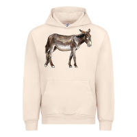 Sandshell american mammoth jackstock donkey Urban Hoodie - LillyAllenDesigns