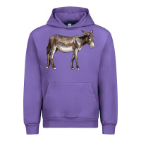 Tulip american mammoth jackstock donkey Urban Hoodie - LillyAllenDesigns