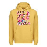 Antique Gold Crush Breast Cancer Premium Hoodie - FaDigitalArtStudio
