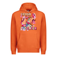 Carrot Crush Breast Cancer Premium Hoodie - FaDigitalArtStudio