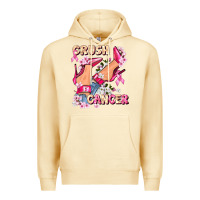 Pina Colada Crush Breast Cancer Premium Hoodie - FaDigitalArtStudio