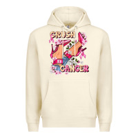 Sandshell Crush Breast Cancer Premium Hoodie - FaDigitalArtStudio