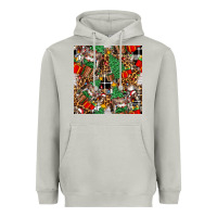 Moon Dust christmas donkey Heavyweight Hoodie - FaDigitalArtStudio