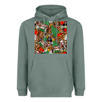 Sage christmas donkey Heavyweight Hoodie - FaDigitalArtStudio