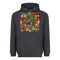 Smoke christmas donkey Heavyweight Hoodie - FaDigitalArtStudio