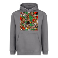 Storm christmas donkey Heavyweight Hoodie - FaDigitalArtStudio