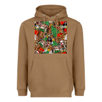 Toasted Coconut christmas donkey Heavyweight Hoodie - FaDigitalArtStudio