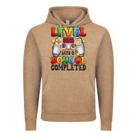 Vintage Coffee level 100 days of school completed Vintage Hoodie - Artiststas
