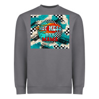 Storm hot mess boy mama with fire Heavyweight Sweatshirt - TumblerDesignByShophia